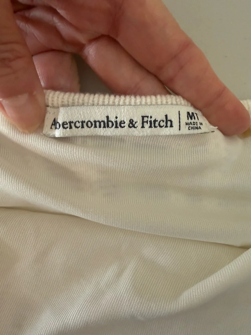 Abercrombie & Fitch Crochet Knit Stripe Midi Maxi Dress Ivory Brown Medium